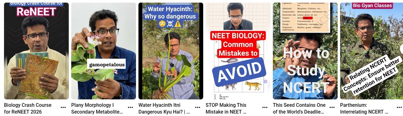 Viral BioGyan YouTube Shorts